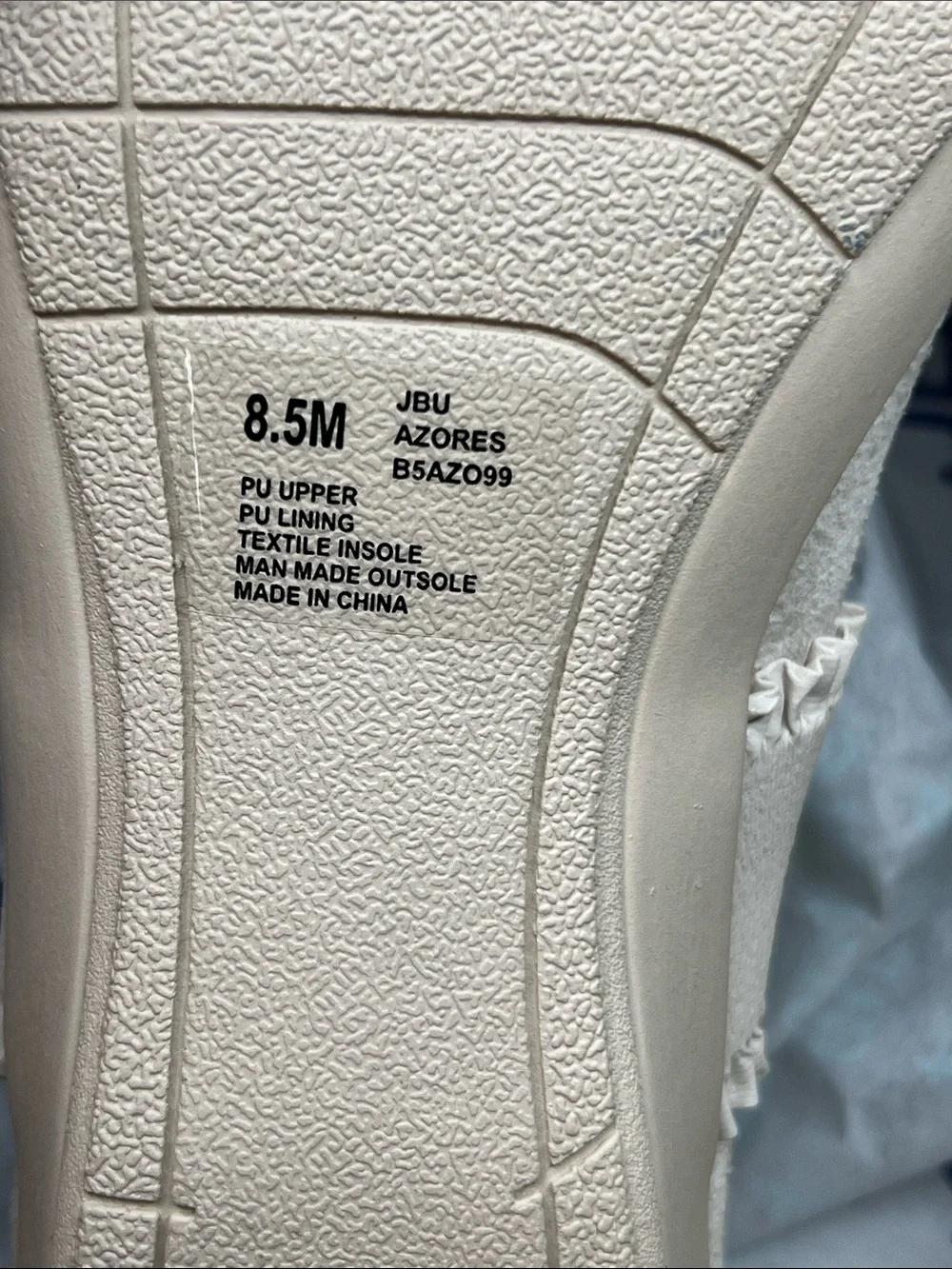 JBU Women's Azores Sandals Size 8.5
